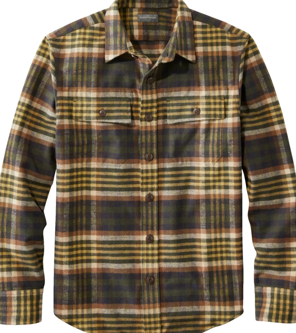 Signature 1933 Chamois Cloth Slim Fit Flannel Shirt - Men's