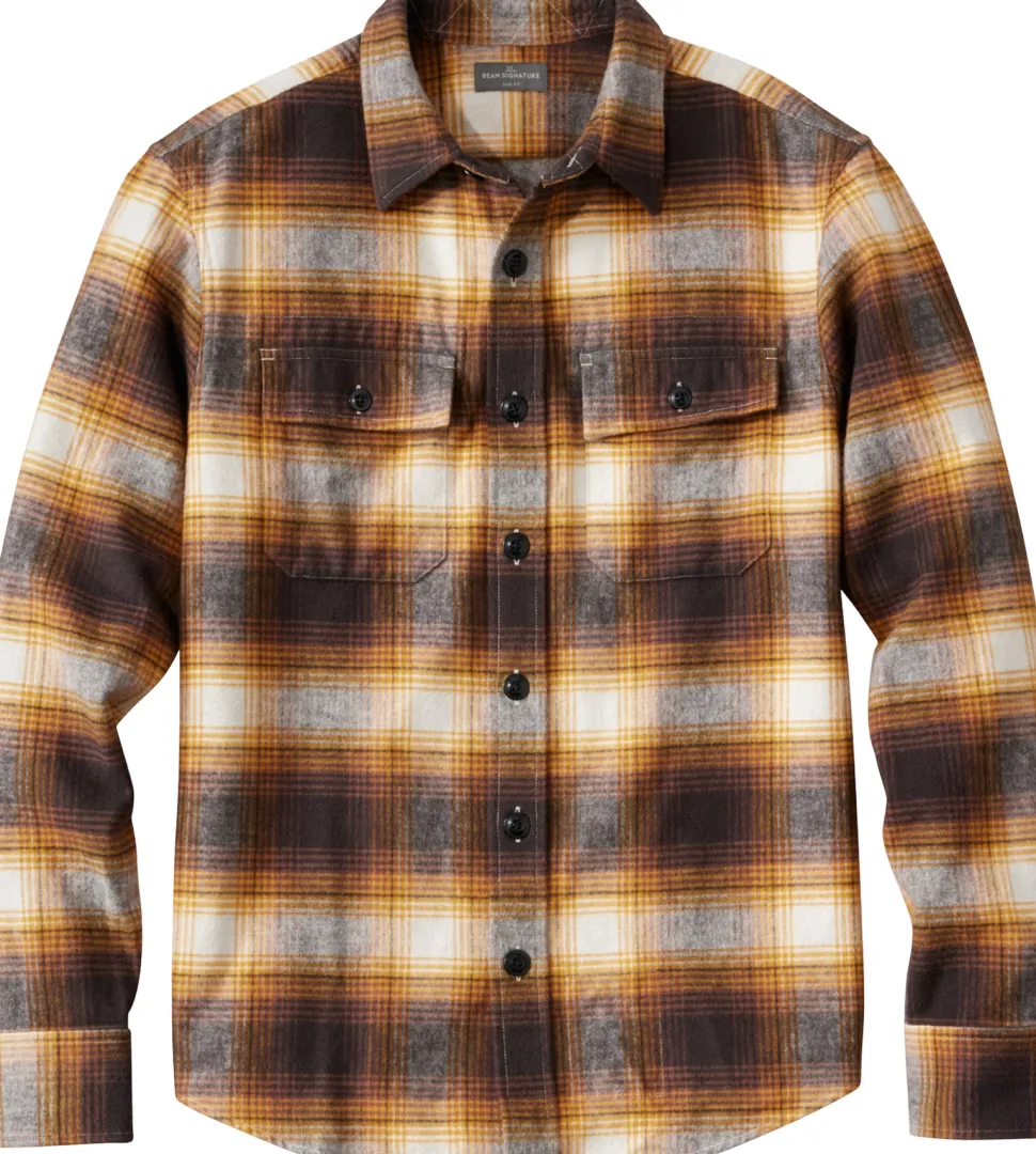 Signature 1933 Chamois Cloth Slim Fit Flannel Shirt - Men's