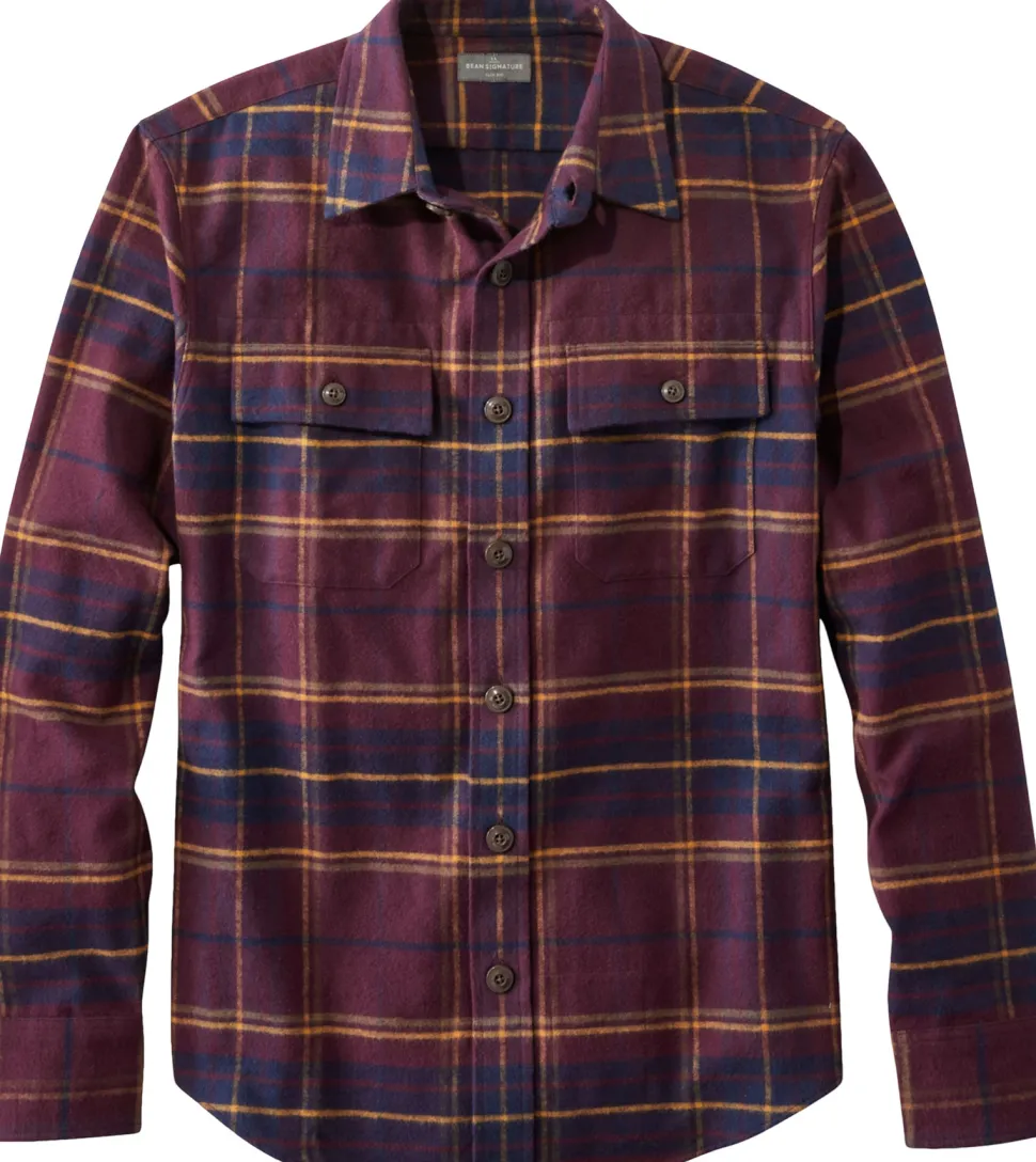 Signature 1933 Chamois Cloth Slim Fit Flannel Shirt - Men's