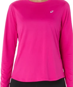 Silver Long Sleeve Running Top - Women's