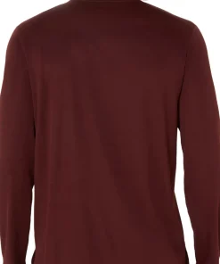 Silver Long Sleeve Running Top - Men's