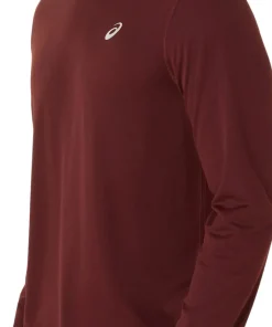 Silver Long Sleeve Running Top - Men's