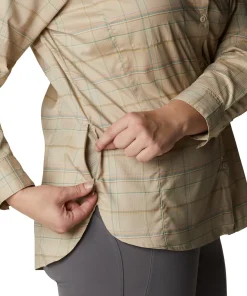 Silver Ridge Lite Plaid Long Sleeve Shirt Plus Size - Women's