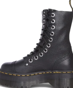 Sinclair Hi Milled Nappa Leather Platform Boots - Unisex