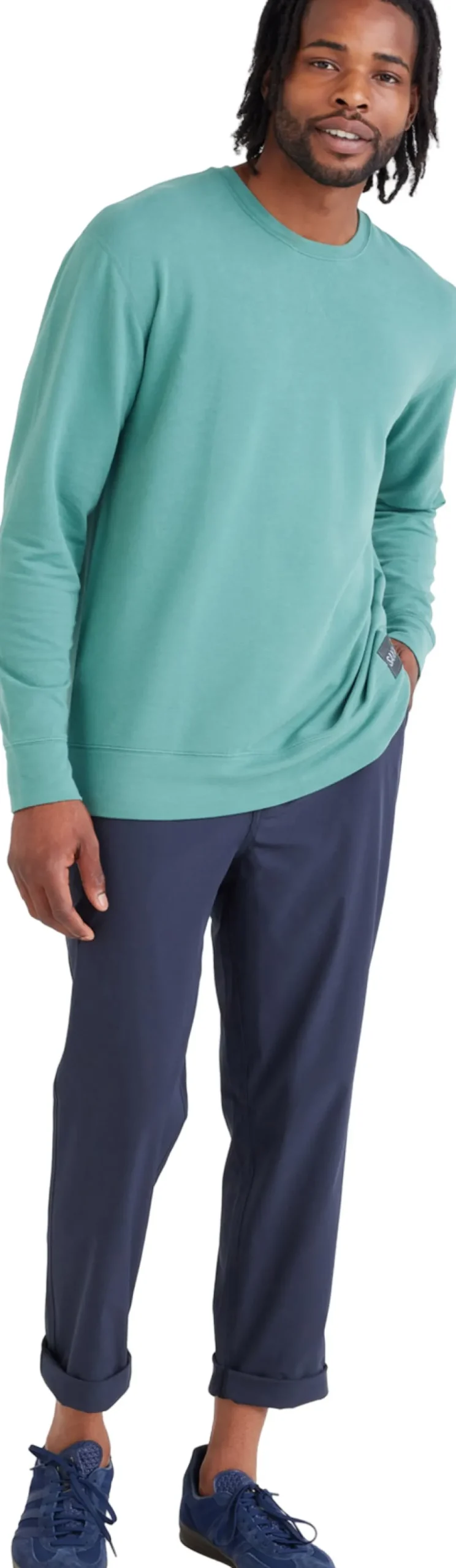 3Six Five Long Sleeve Crew Neck Sweatshirt - Men's