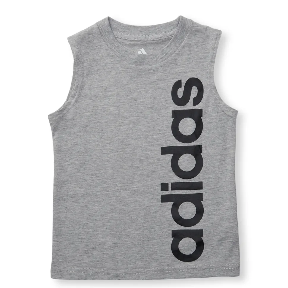 Sleevless Heather Tee - Boys
