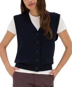 Soho Midweight Merino Blend Sweater Knit Vest - Women's