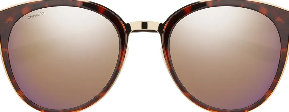 Somerset Sunglasses - Tortoise Rose - ChromaPop Polarized Rose Gold Mirror Lens - Women's