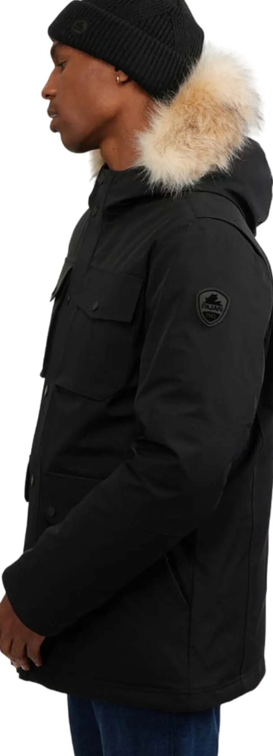 Soren Parka With Faux Fur Trim - Men's