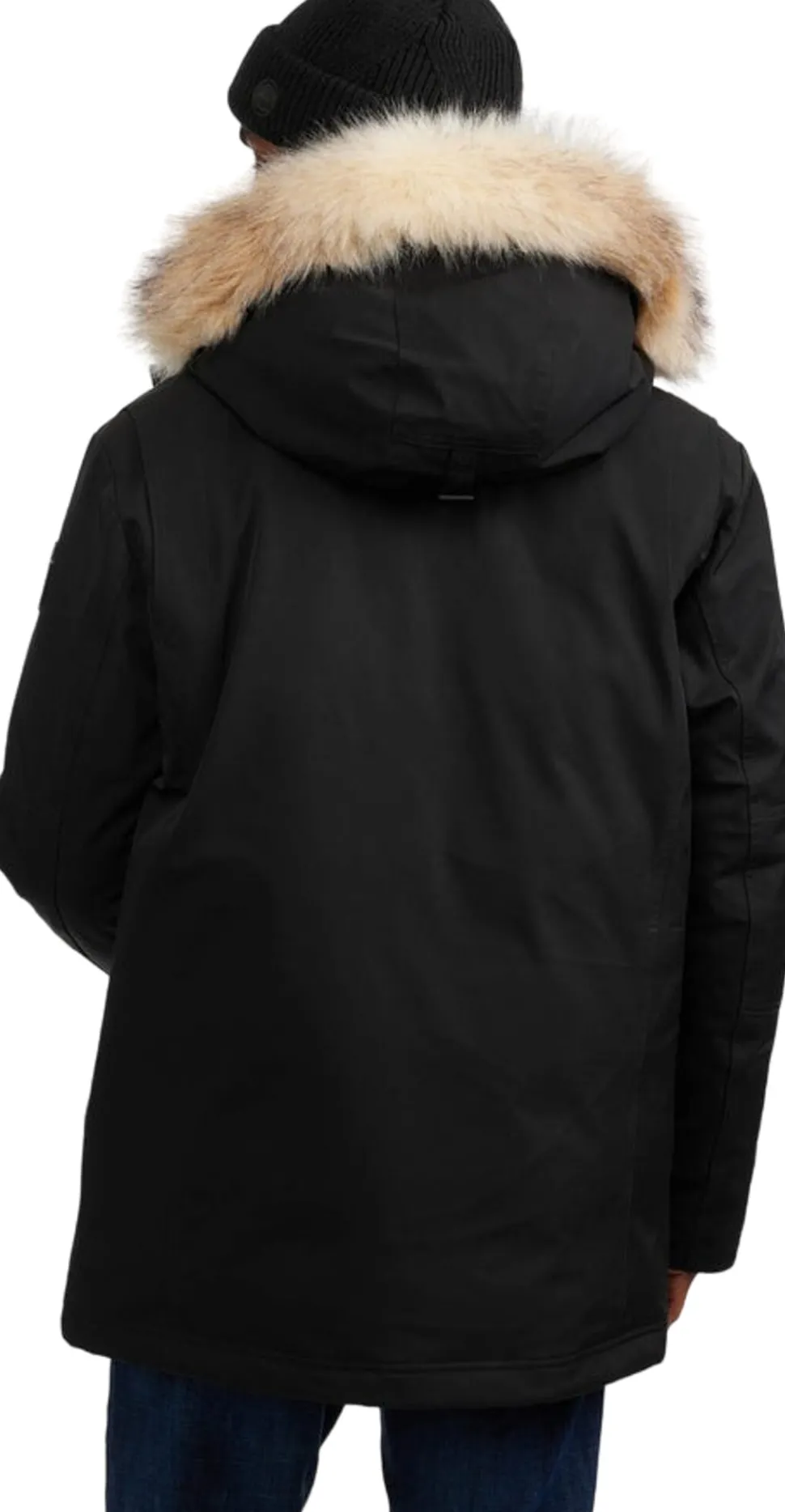 Soren Parka With Faux Fur Trim - Men's