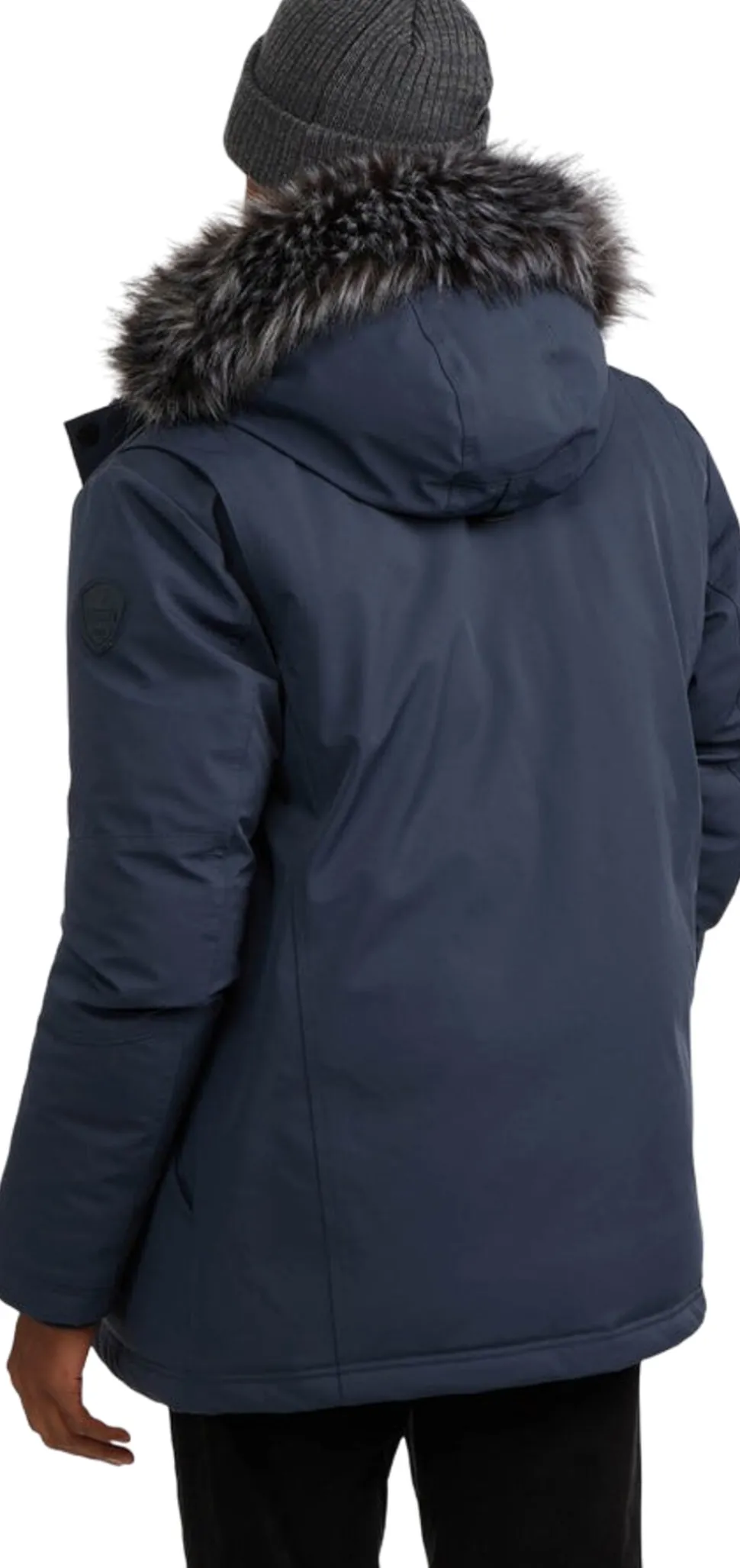 Soren Parka With Faux Fur Trim - Men's