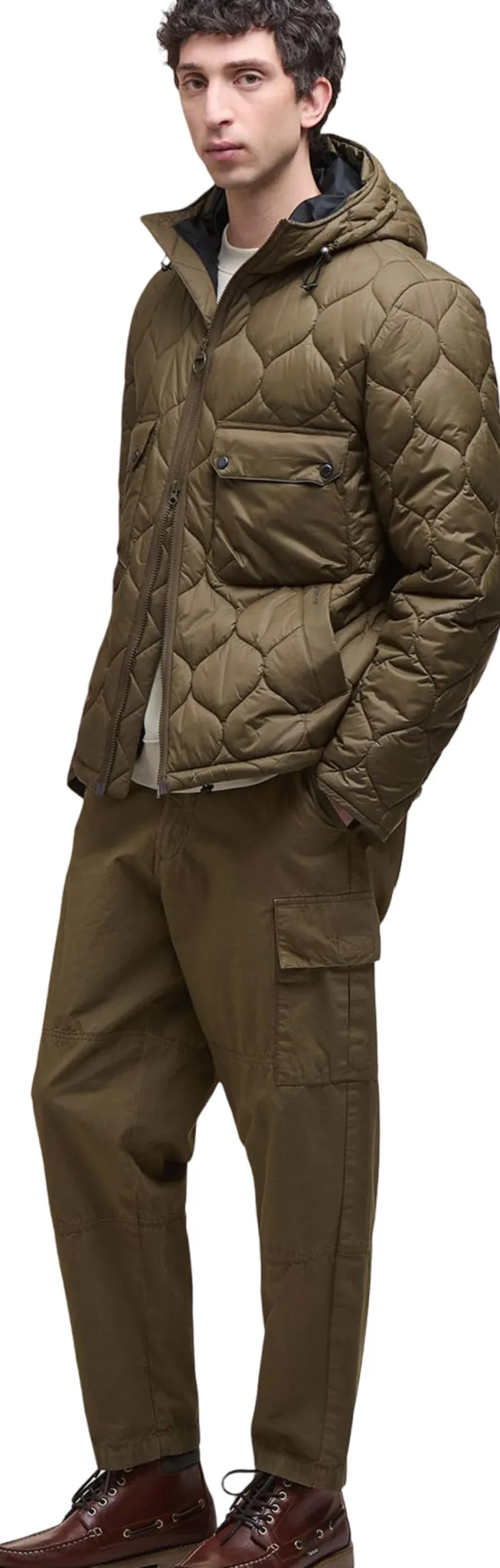 Spey Re-Engineered Hooded Quilted Jacket - Men's