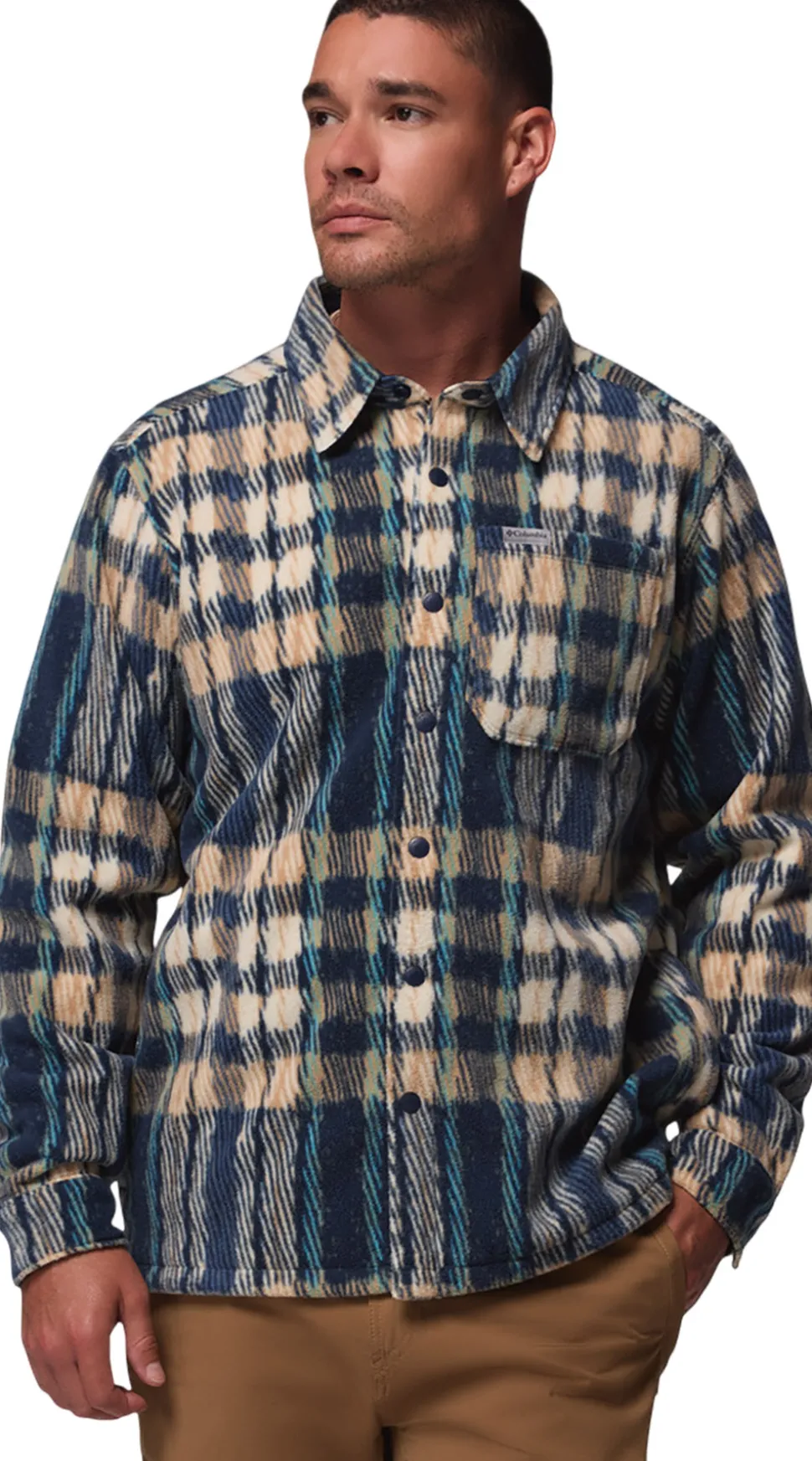 Steens Mountain II Printed Fleece Shirt Jacket - Men's