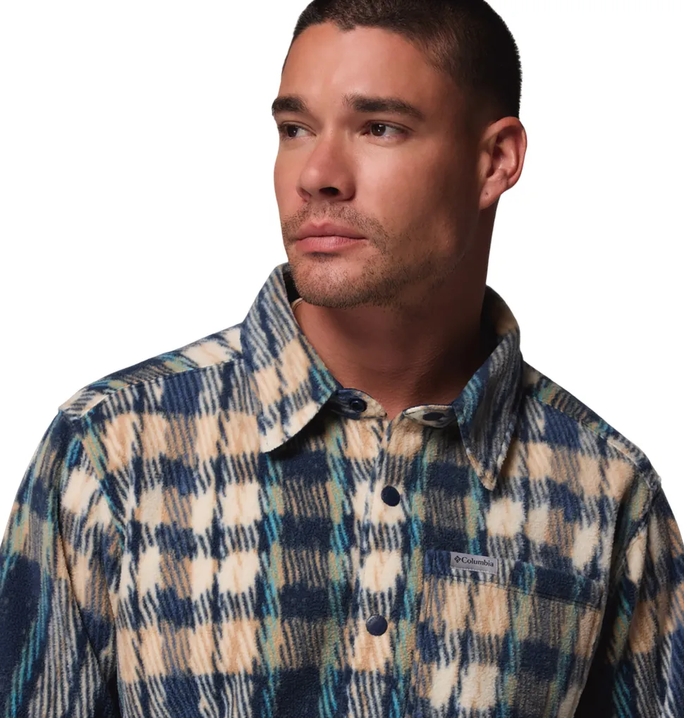 Steens Mountain II Printed Fleece Shirt Jacket - Men's