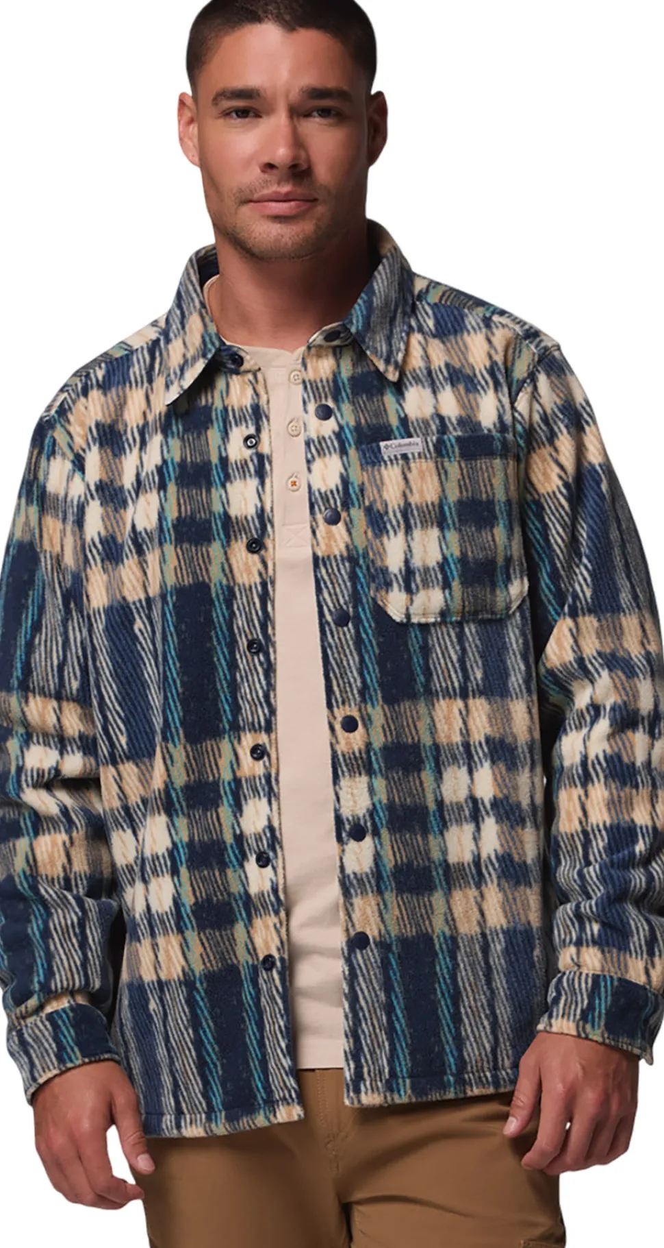Steens Mountain II Printed Fleece Shirt Jacket - Men's