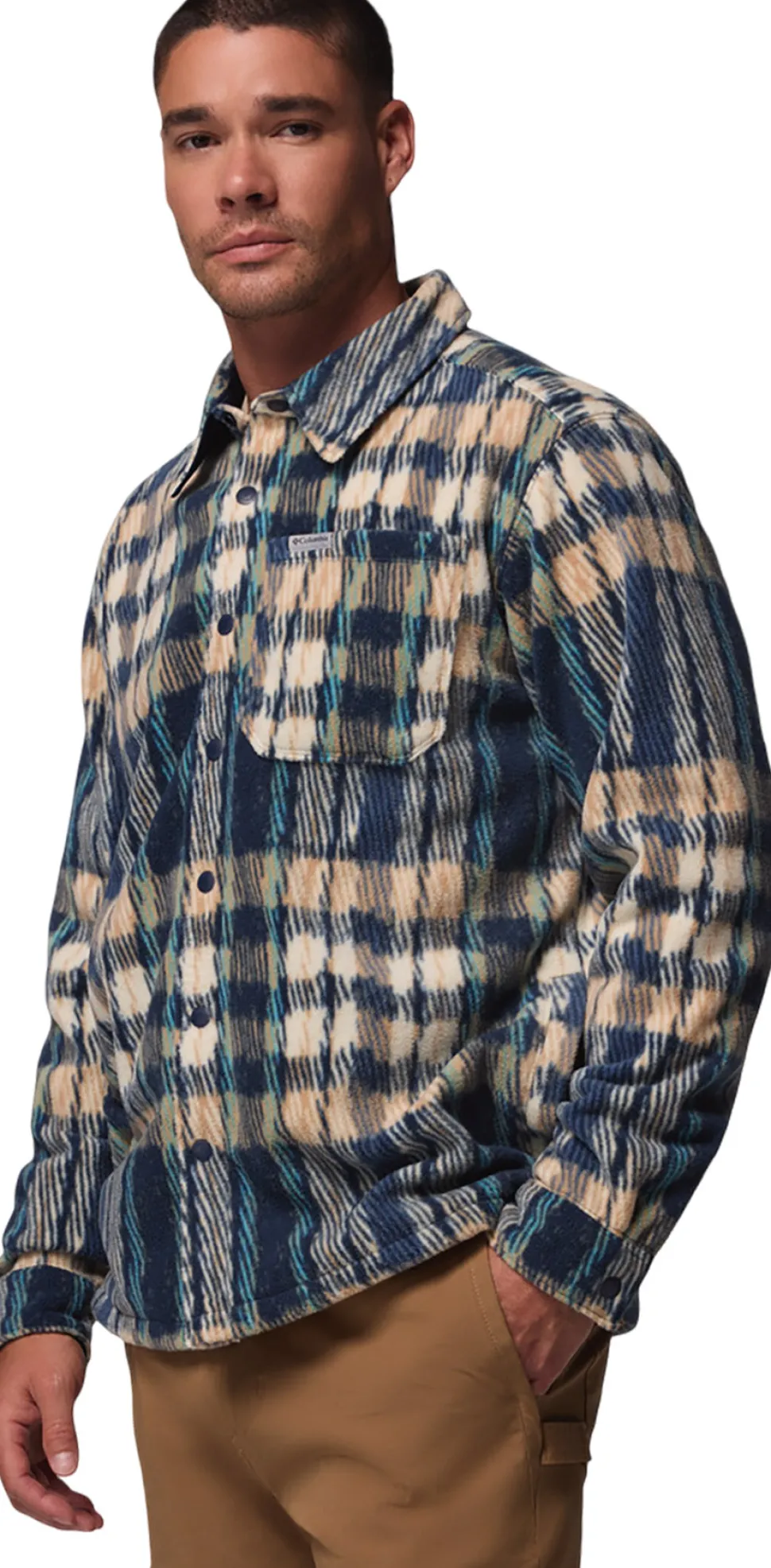 Steens Mountain II Printed Fleece Shirt Jacket - Men's