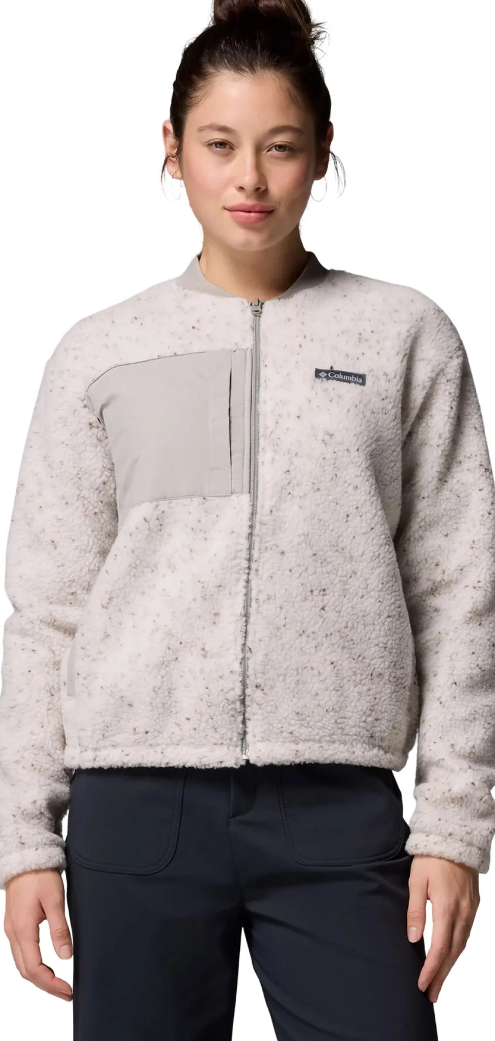 Stellar Path Fleece Bomber Full Zip Jacket - Women's