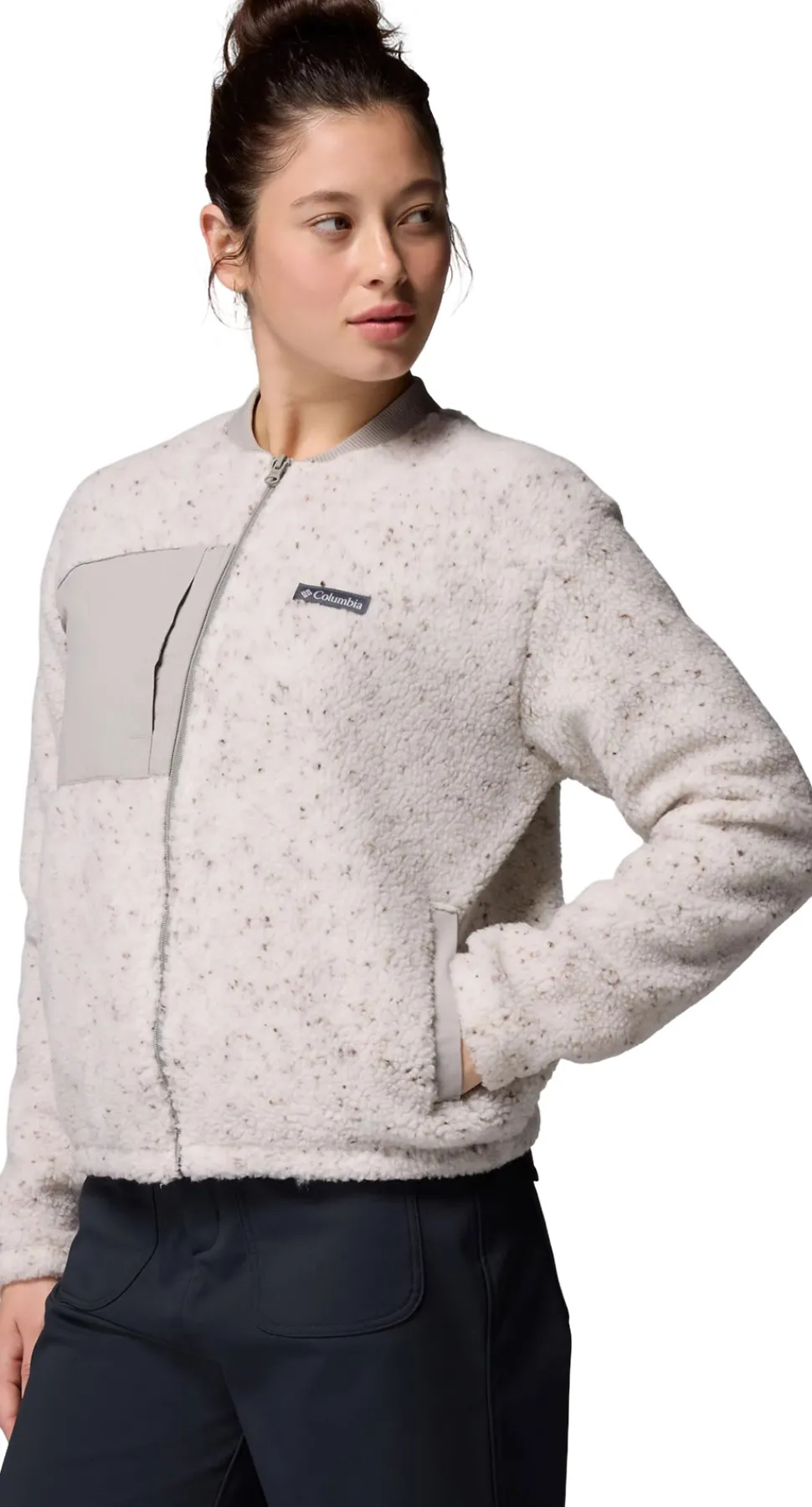 Stellar Path Fleece Bomber Full Zip Jacket - Women's
