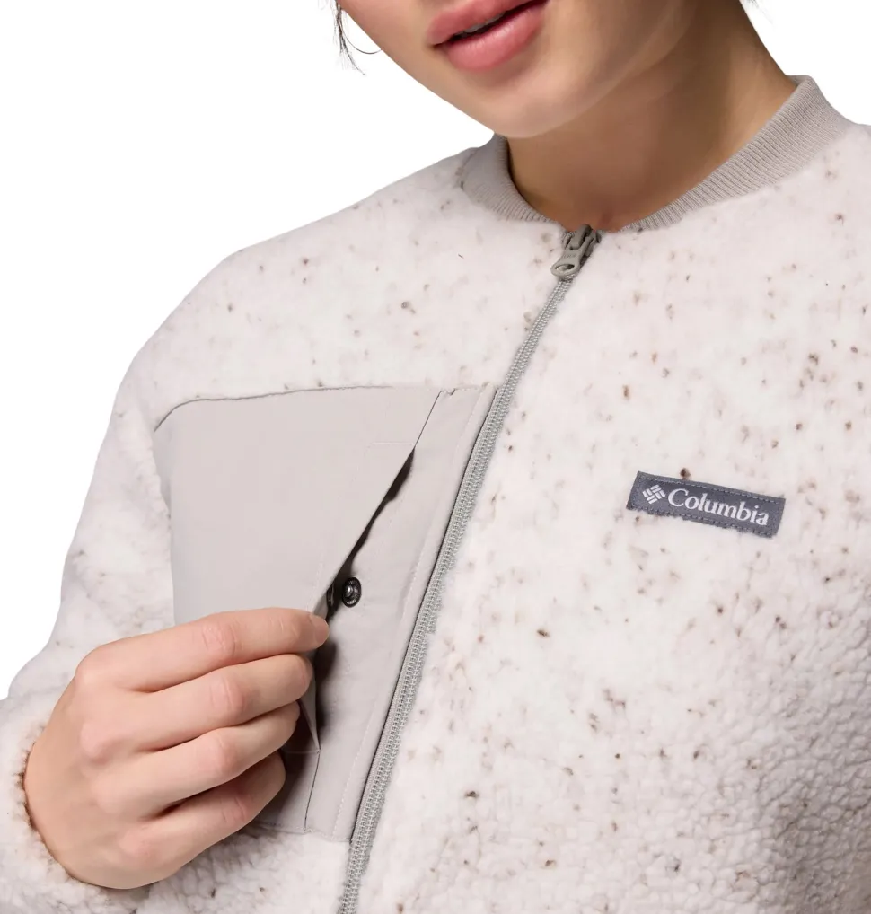 Stellar Path Fleece Bomber Full Zip Jacket - Women's