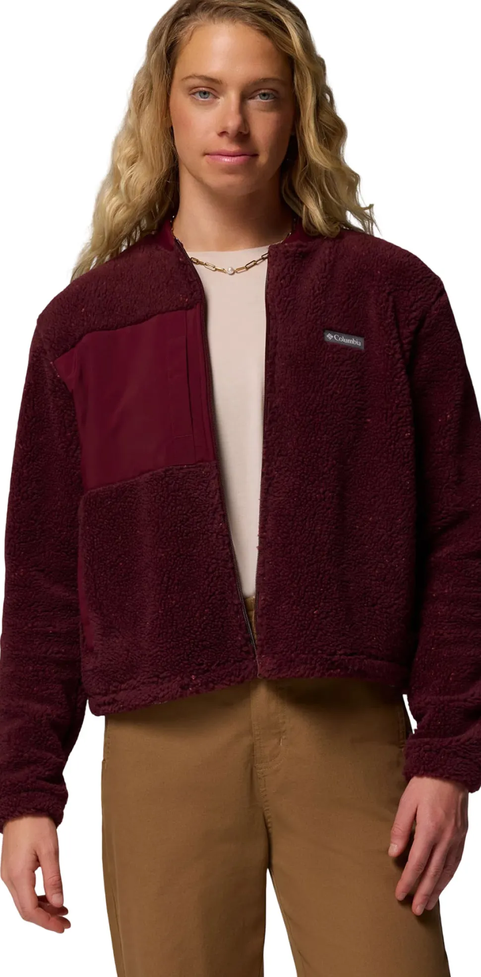 Stellar Path Fleece Bomber Full Zip Jacket - Women's