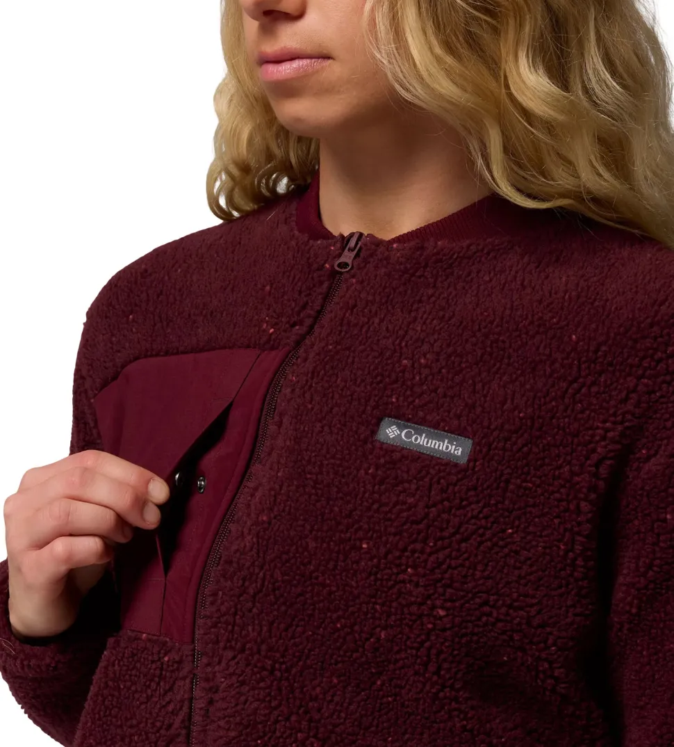 Stellar Path Fleece Bomber Full Zip Jacket - Women's