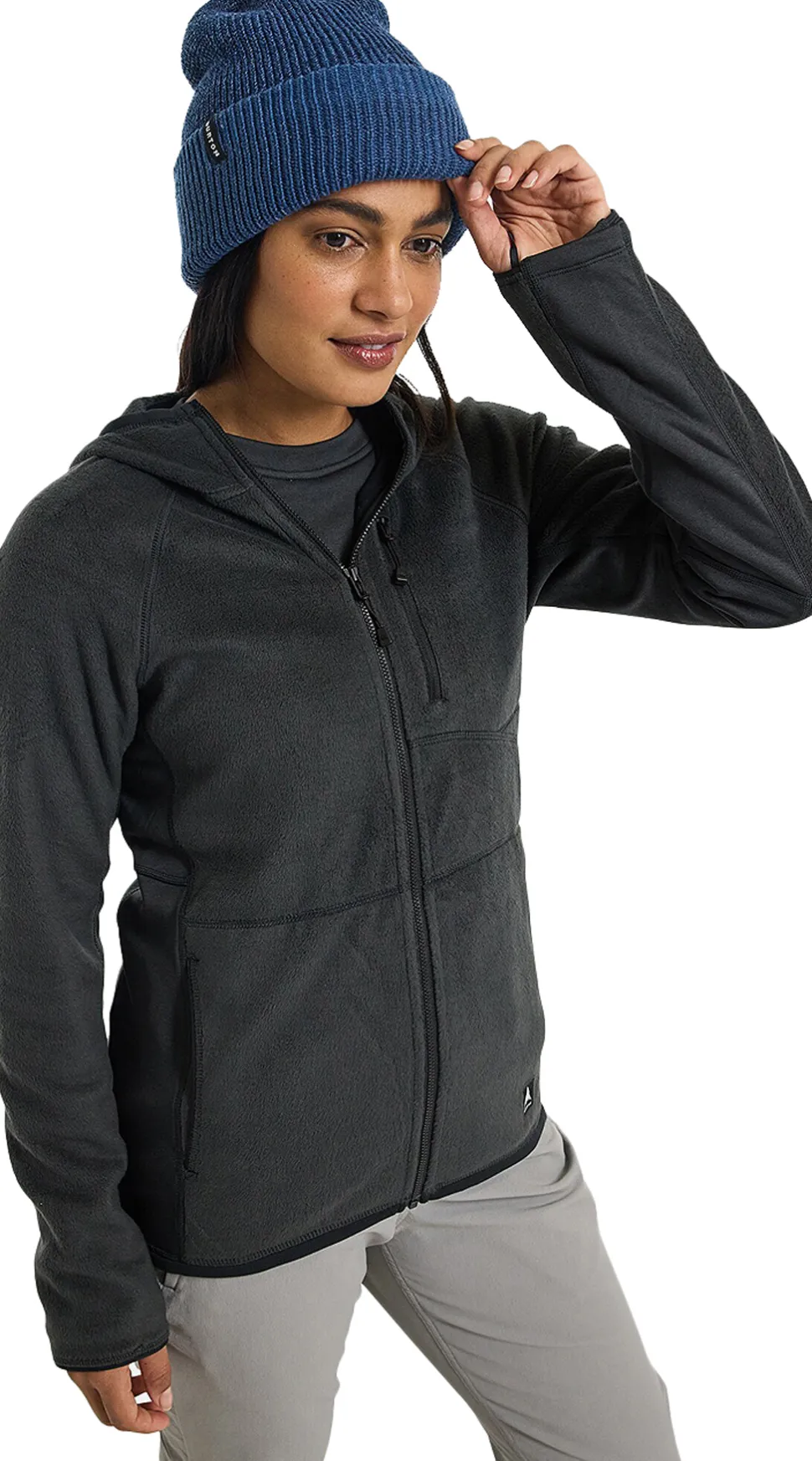 Stockrun Warmest Hooded Full-Zip Fleece Sweatshirt - Women's