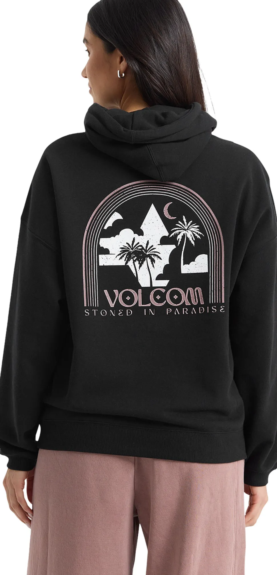 Stone Art Up Hoodie - Women's