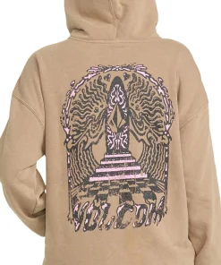 Stone Art Up Zip Sweatshirt - Women's