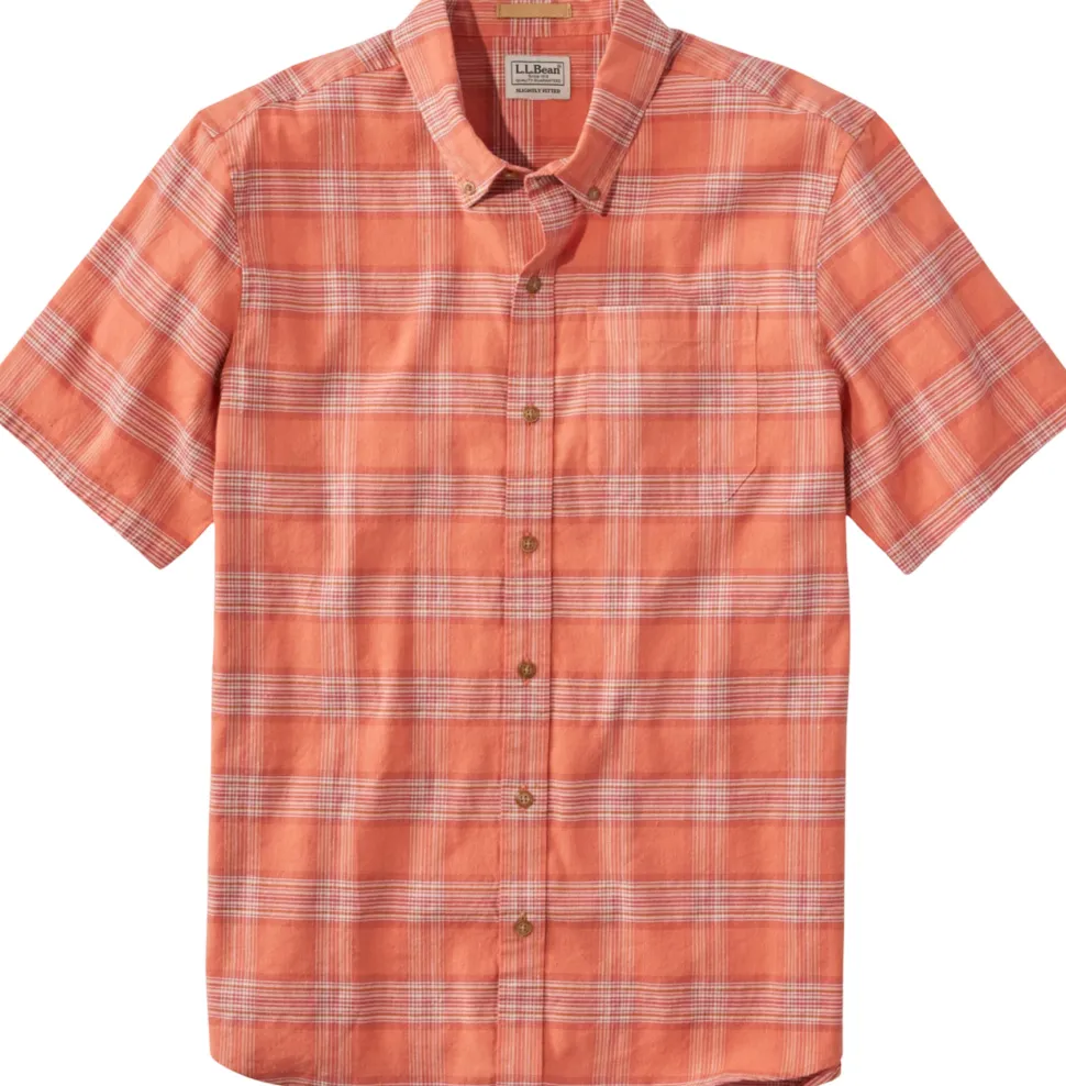 Stonecoast Slightly Fitted Untucked Fit Short Sleeve Hemp Shirt - Men's