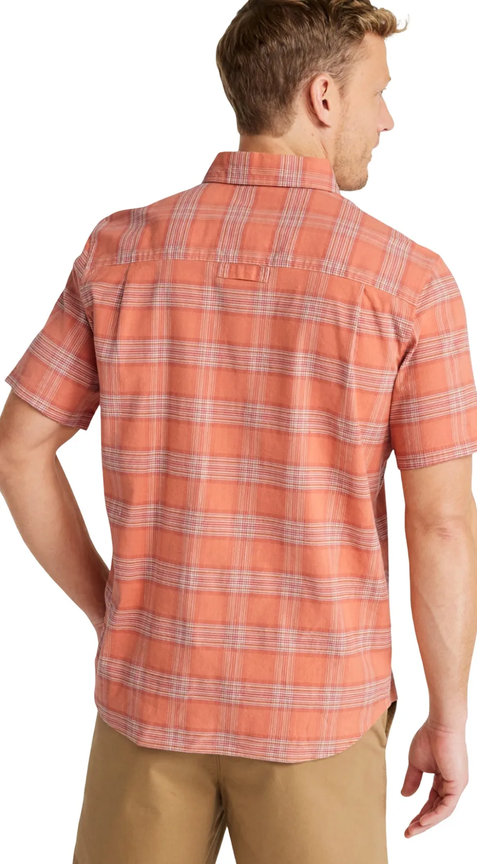 Stonecoast Slightly Fitted Untucked Fit Short Sleeve Hemp Shirt - Men's