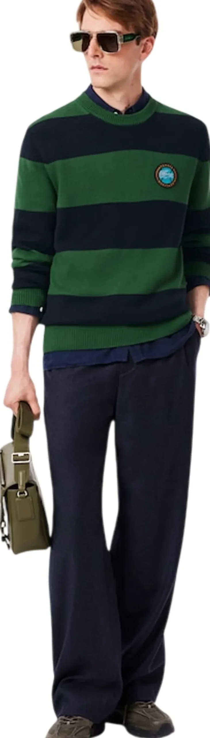 Striped Cotton Jersey Sweater - Men's