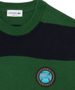 Striped Cotton Jersey Sweater - Men's