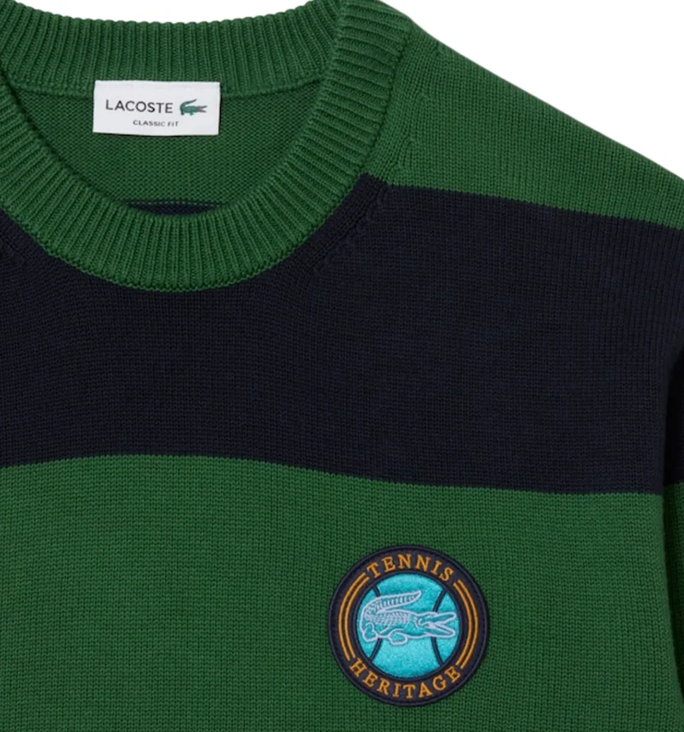 Striped Cotton Jersey Sweater - Men's