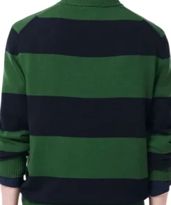 Striped Cotton Jersey Sweater - Men's