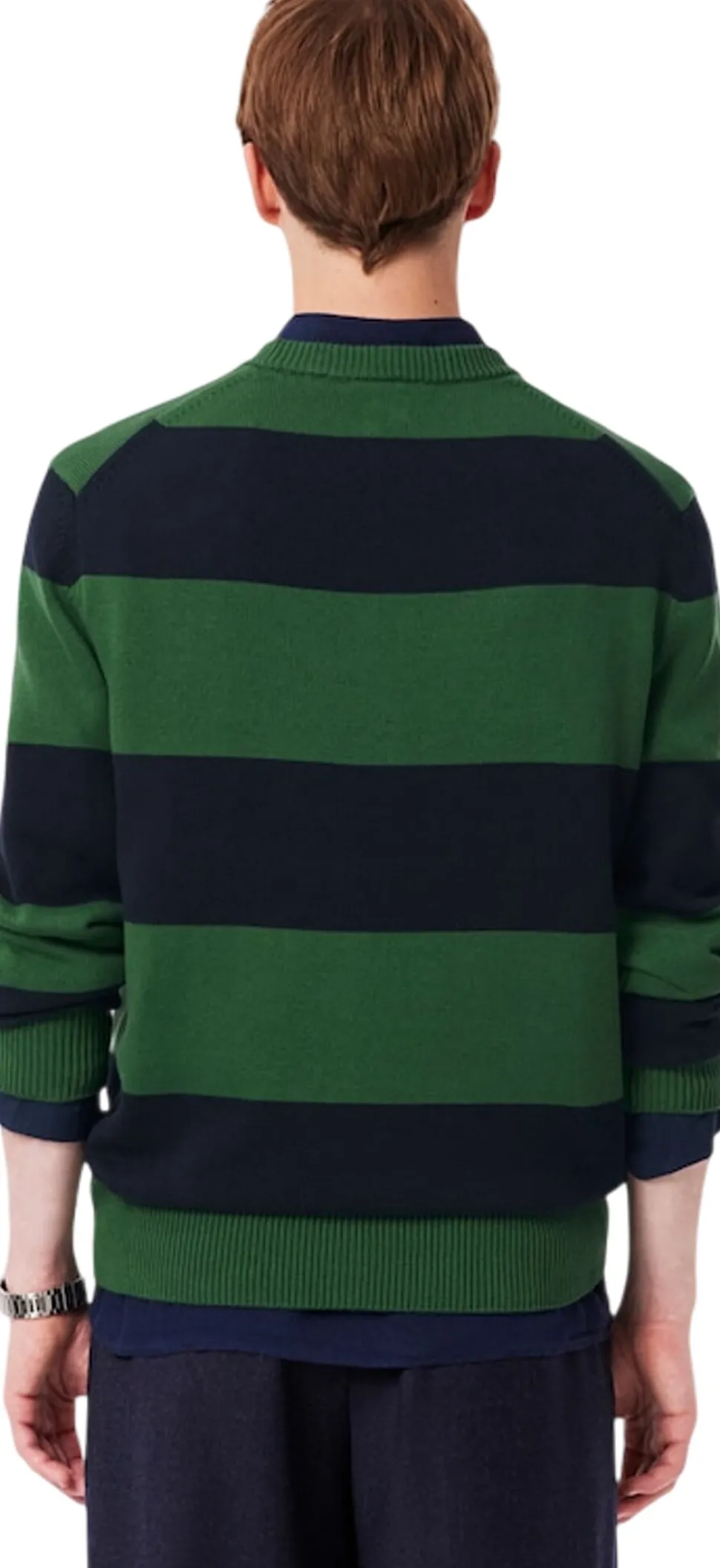 Striped Cotton Jersey Sweater - Men's