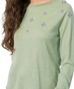 Summer Wool Long Sleeve T-Shirt - Women's