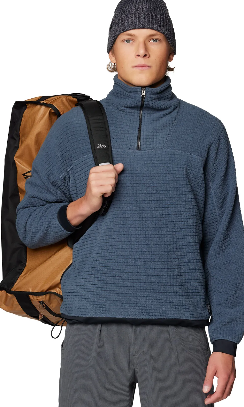Summit Grid Big Grid Half Zip Fleece Pullover - Men's