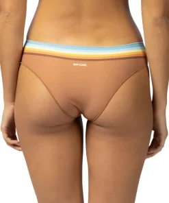 Sunrise Stripe Cheeky Hipster Bikini Bottom - Women's