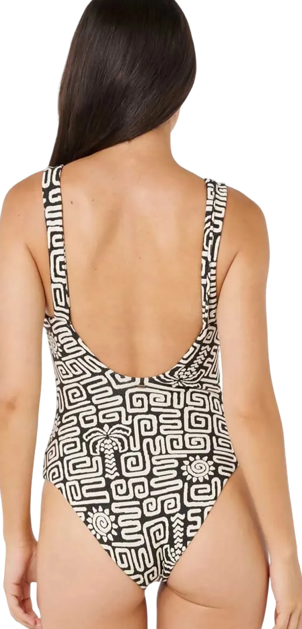 Sunset Jacquard One Piece Swimsuit - Women's