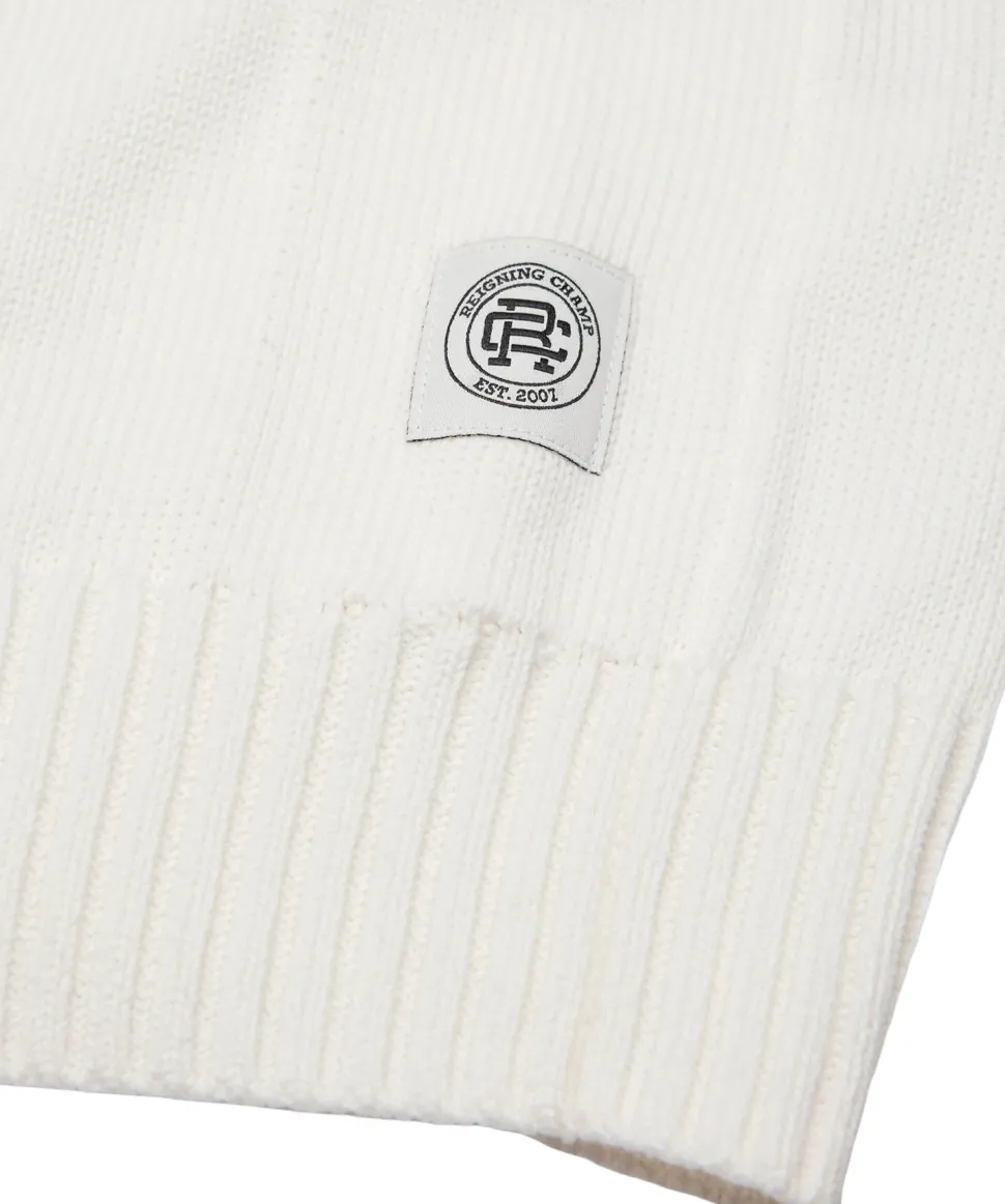 Supima Knit Collegiate Crew Neck Sweater - Men's