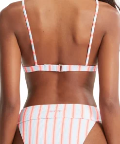 Surf Stripe Coco Bralette Bikini Top - Women's