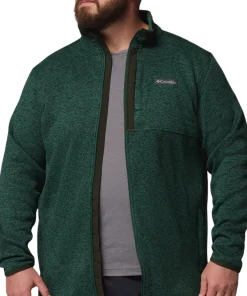 Sweater Weather Big Size Full Zip Jacket - Men's