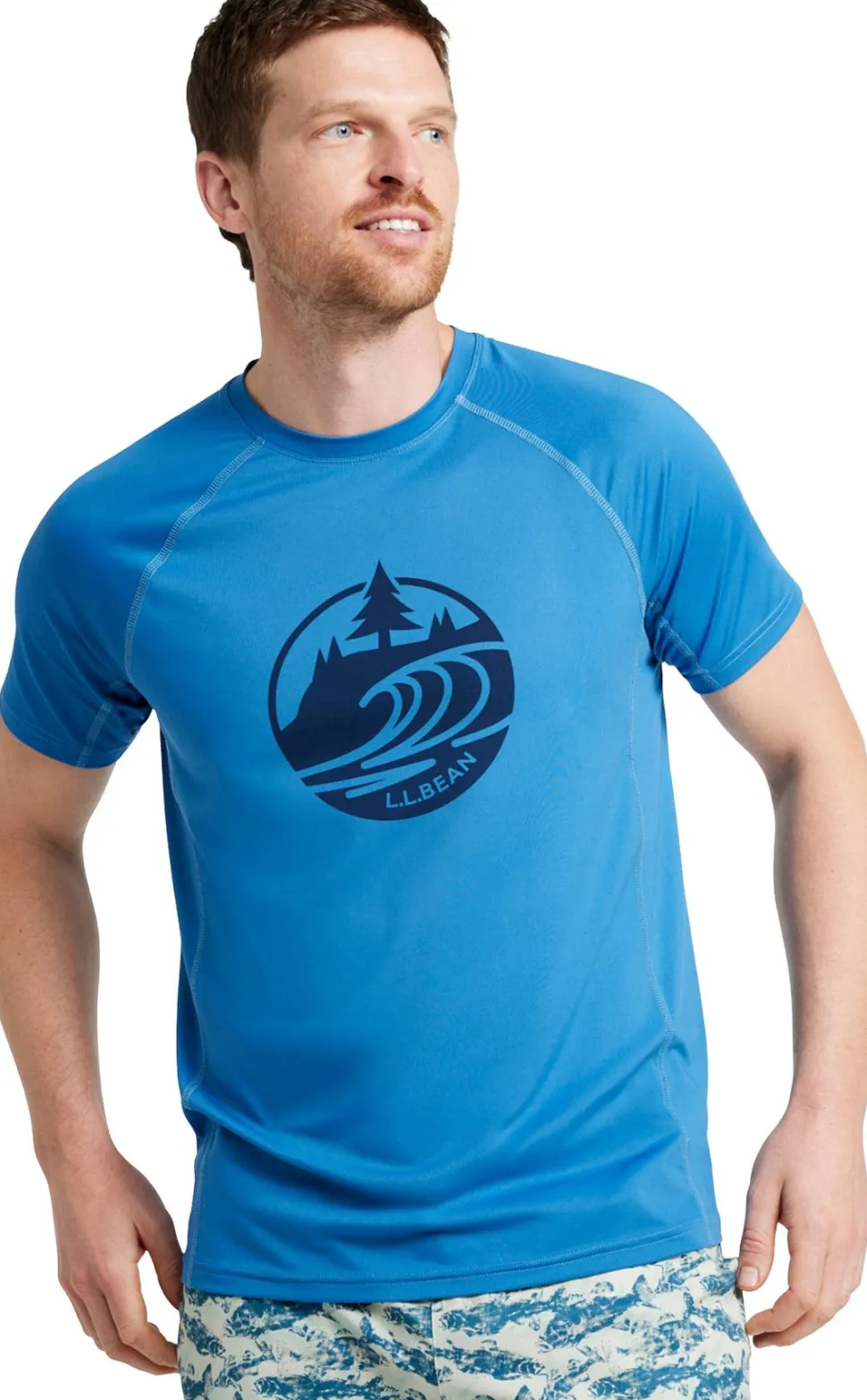 Swift River Cooling Graphic Short Sleeve Sun Shirt - Men's
