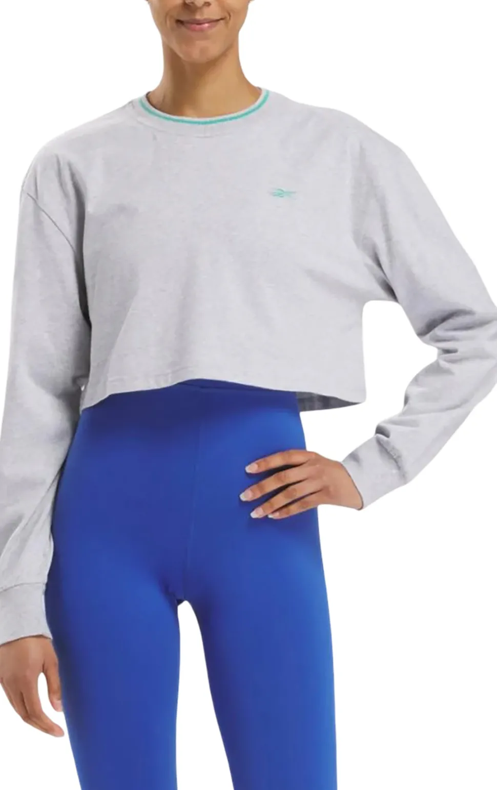 Team Long Sleeve Crop Top - Women's