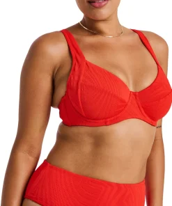 Textured Underwire Unlined Tank Top - Women's