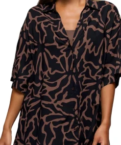 The Bahamas Long Cover‑Up Shirt - Women's