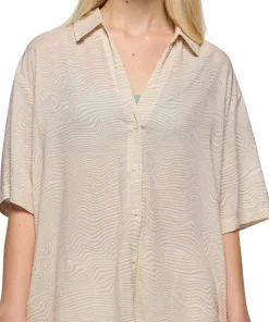 The Bahamas Long Cover‑Up Shirt - Women's