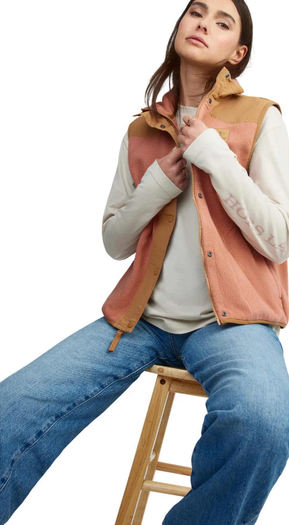 The Original Sleeveless fleece Vest - Women's