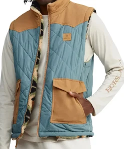 The Reversible Quilted Vest - Men's