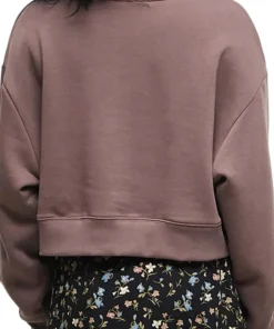 TreeFleece Oversized Cropped Crew Neck Sweatshirt - Women's
